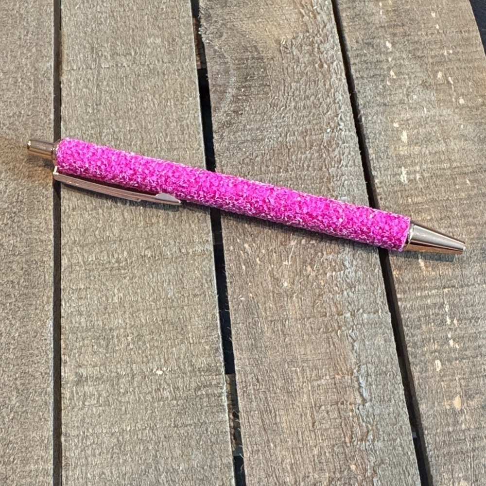 Pink Glitter Pen